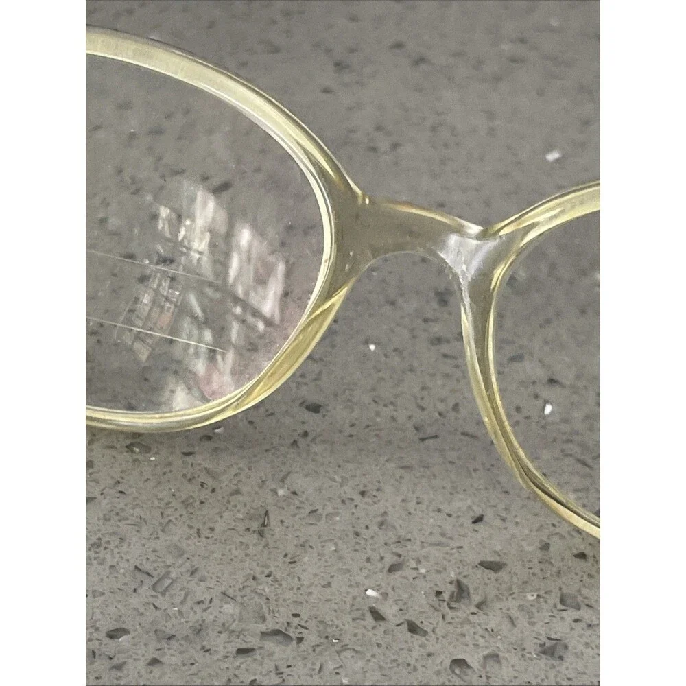 Bella Italia eyeglass frames ONLY 216 SKY 52-17-135 Full rim oval vintage